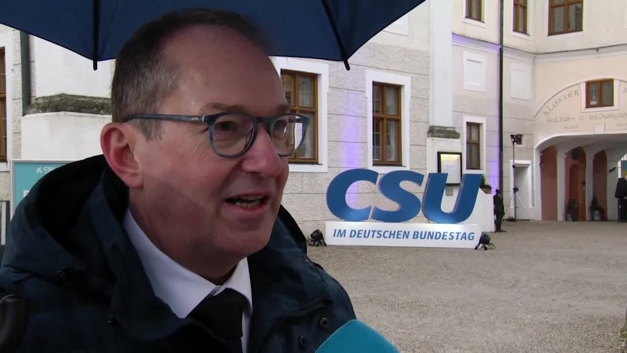 Europa-Wahl und Kanzler-Kandidatur: Landesgruppenchef Dobrindt im Gespräch