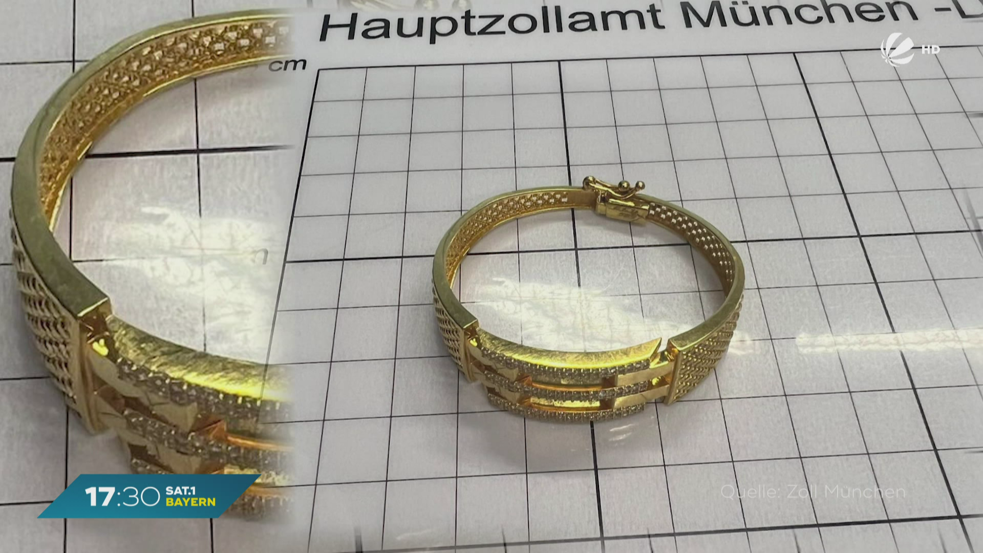 Zoll-Kontrolle am Münchner Flughafen: Frau schmuggelt Goldschmuck im Baguette