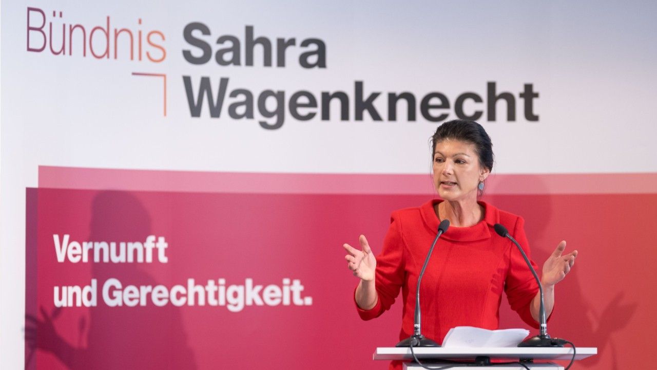 Abwärtstrend: Sackt Wagenknechts Partei ab?