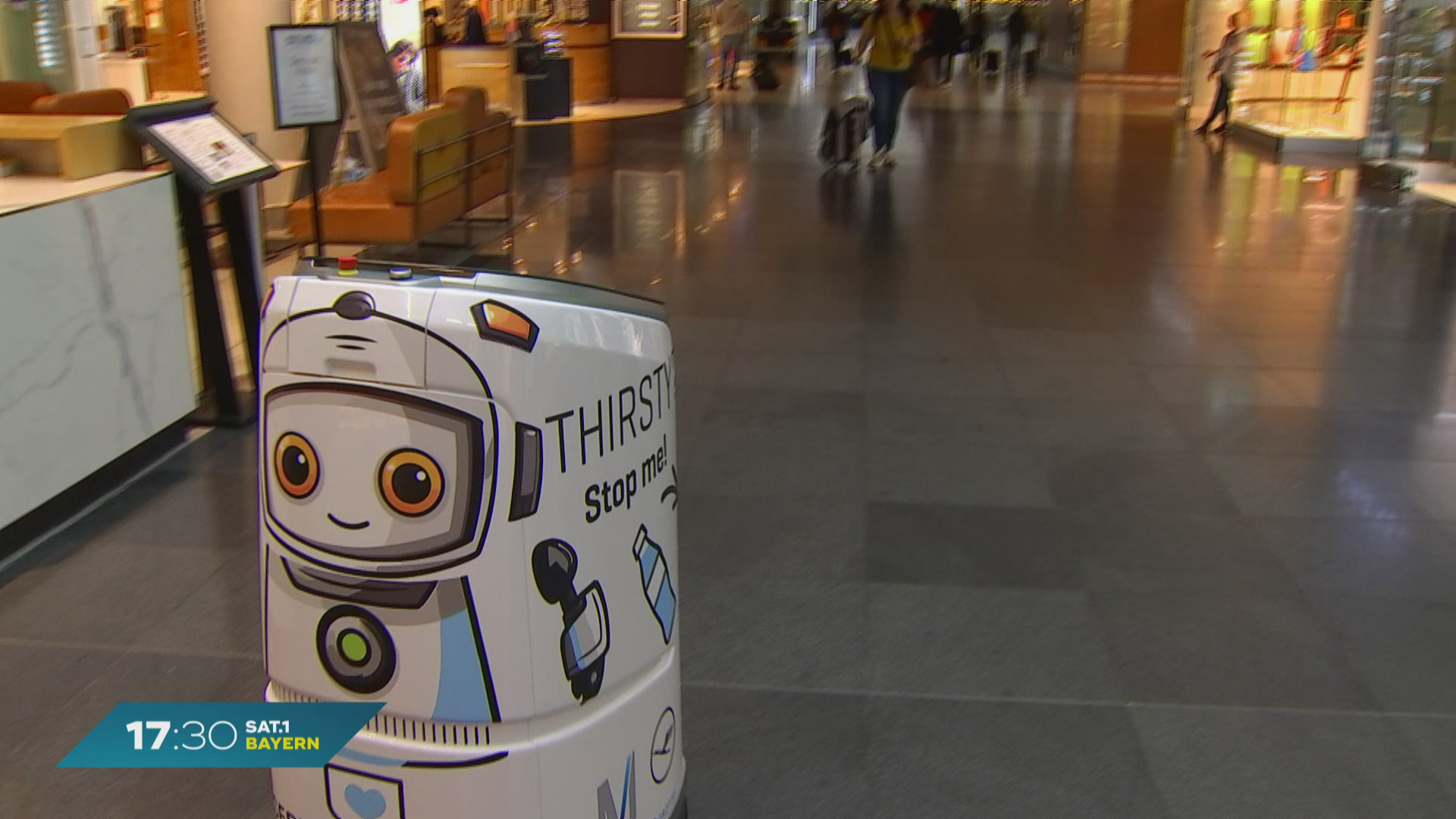 Flughafen München: Roboter 