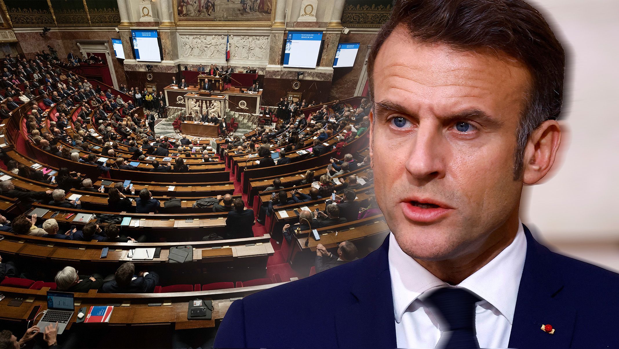 Macron kampflustig: Nein zu Rücktritt