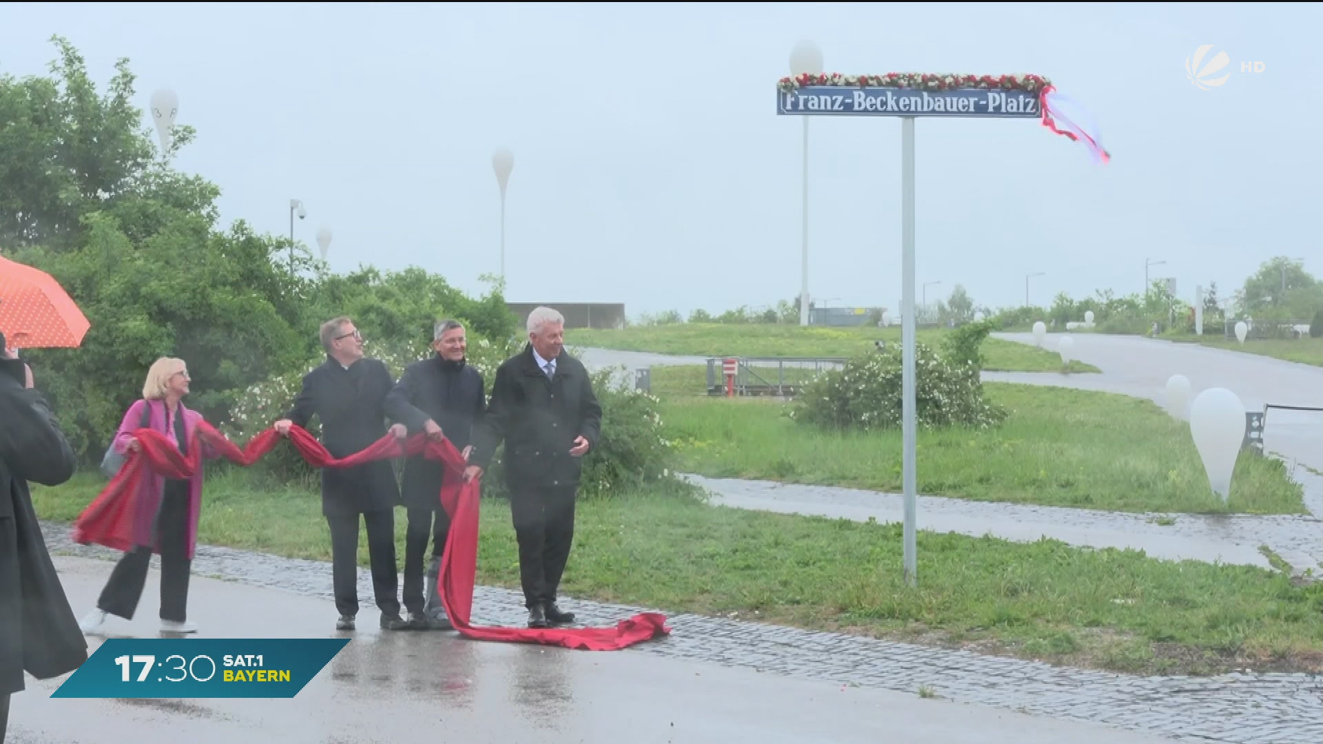 Video: FC Bayern feiert doppelt: Meisterschaft und Beckenbauer-Platz