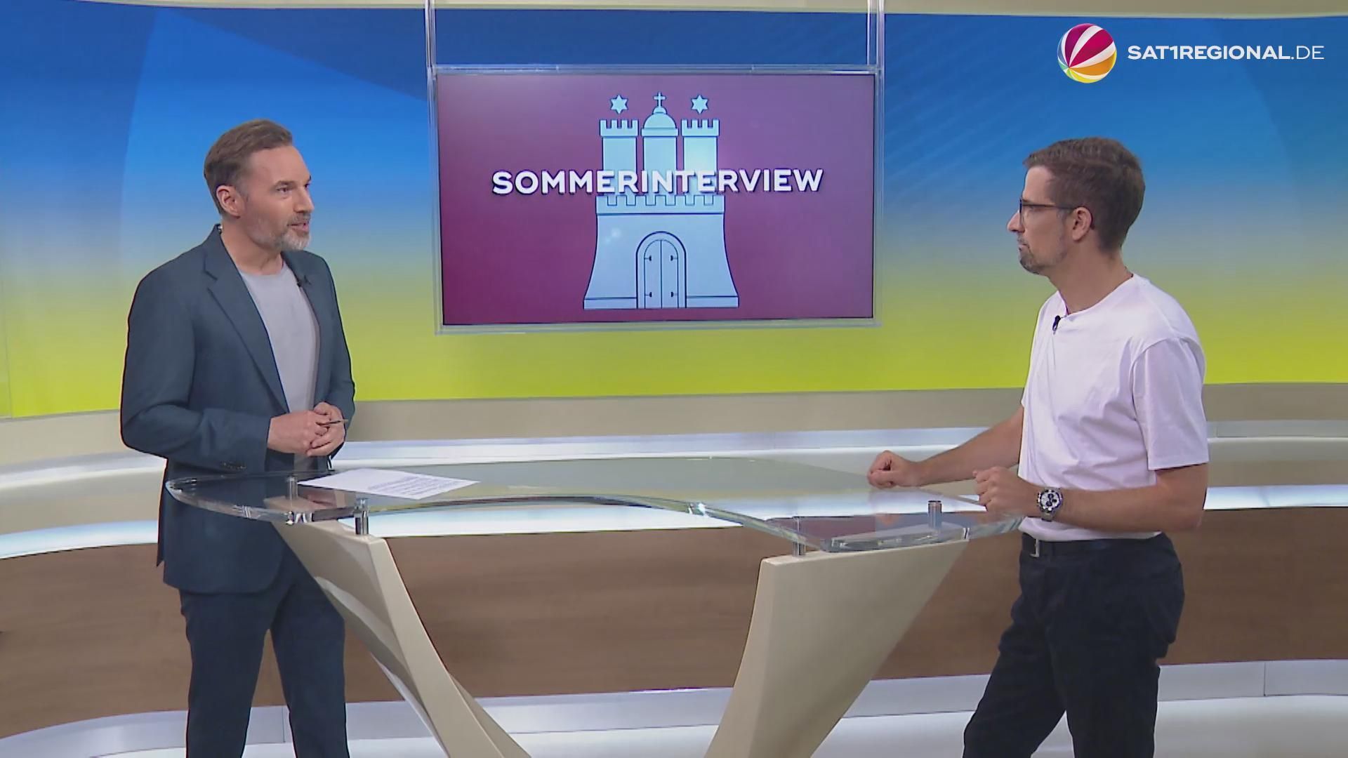 Video: SAT.1 REGIONAL-Sommerinterview: David Stoop von der Partei Die Linke