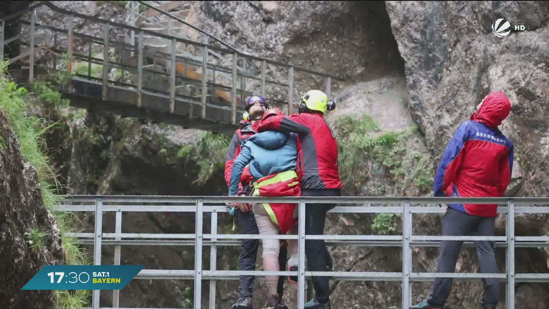 Video: Rettungseinsatz in den Bergen: Wenn das Wetter zum Risiko wird