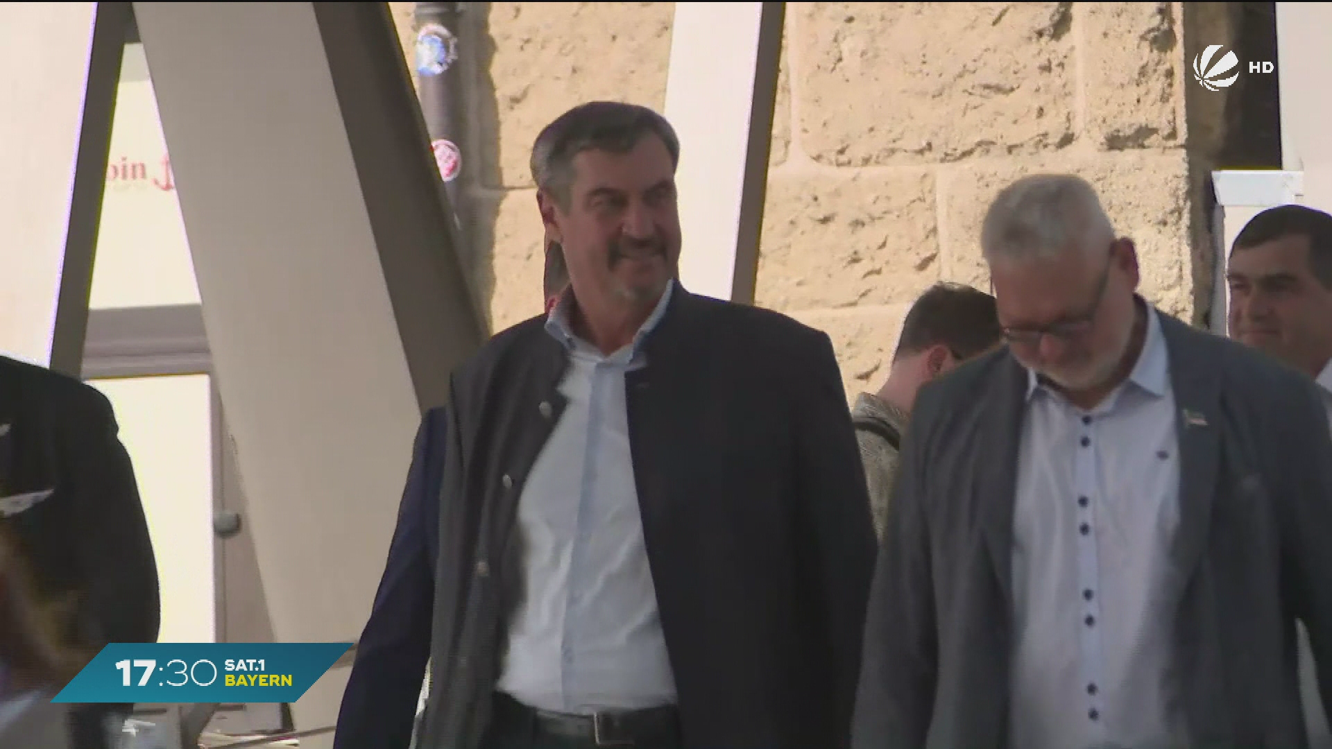 Video: Nach Aussage zu Länderfinanzausgleich: Söder auf Helgoland