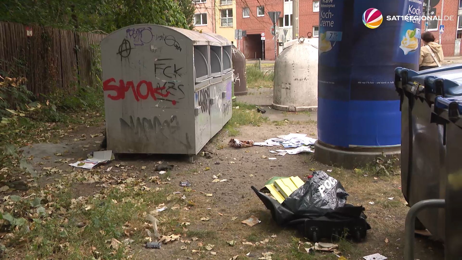 Video: Wegen Vermüllung: Hannover schafft alle Altkleidercontainer ab