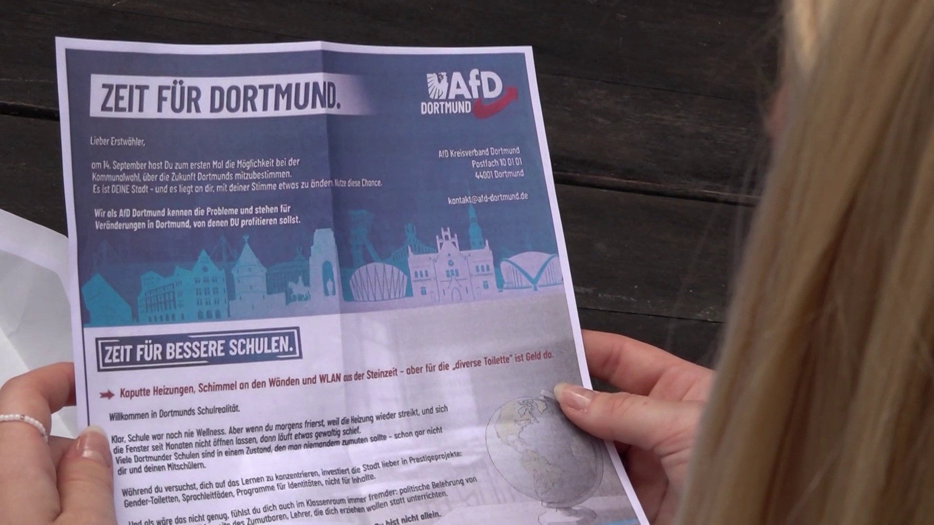Video: AfD Briefwahl-Kampagne: Erstwähler im Fokus