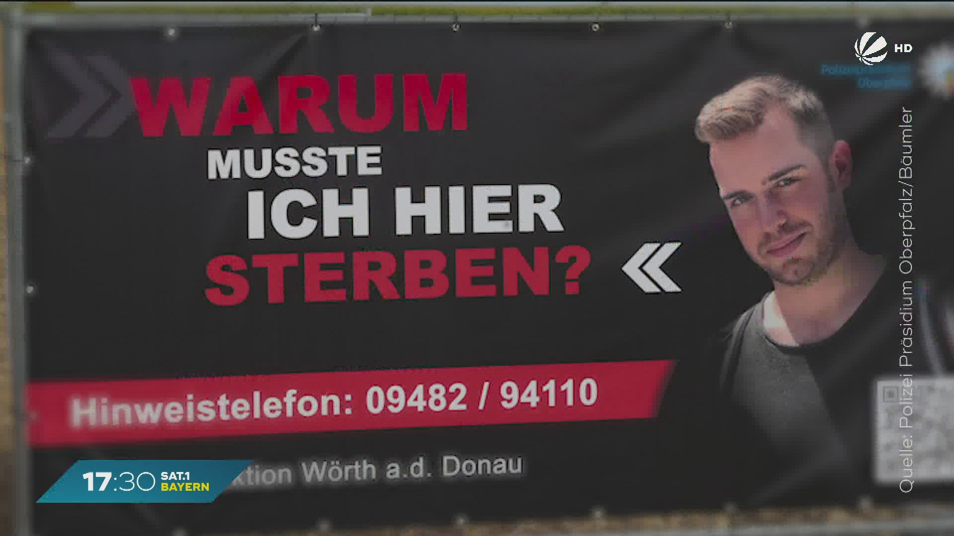Video: Tödlicher Unfall in Riekofen: Polizei hofft auf Hinweise durch Plakataktion