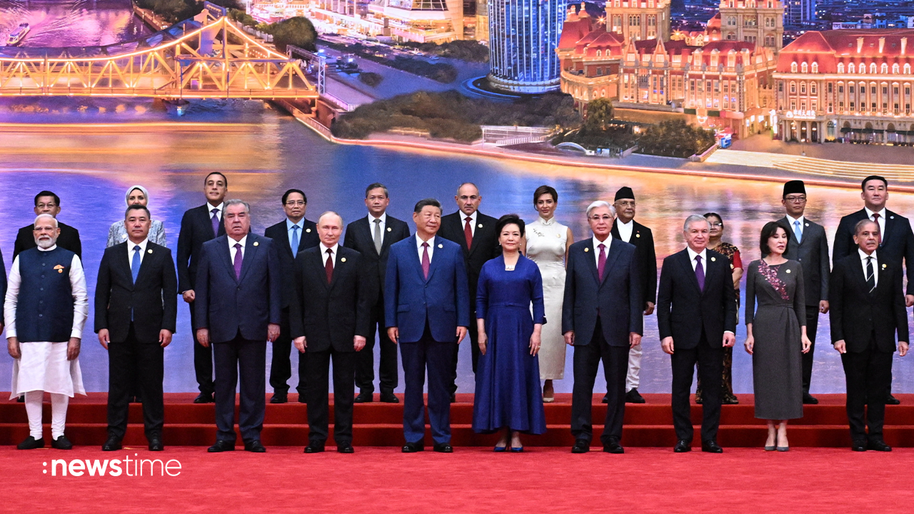 Video: Putin bei Gipfeltreffen in China