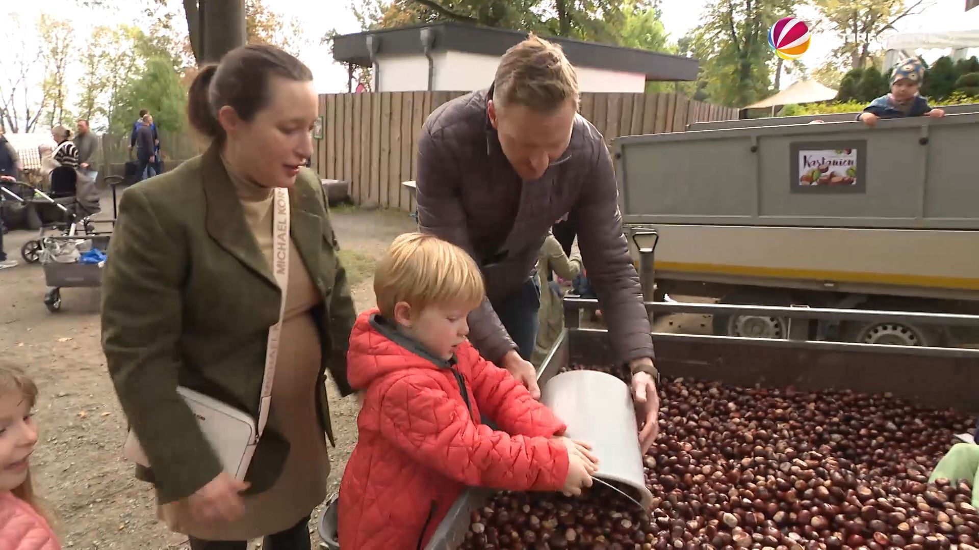Video: Futterspenden-Wochenende im Wildgatter Hildesheim