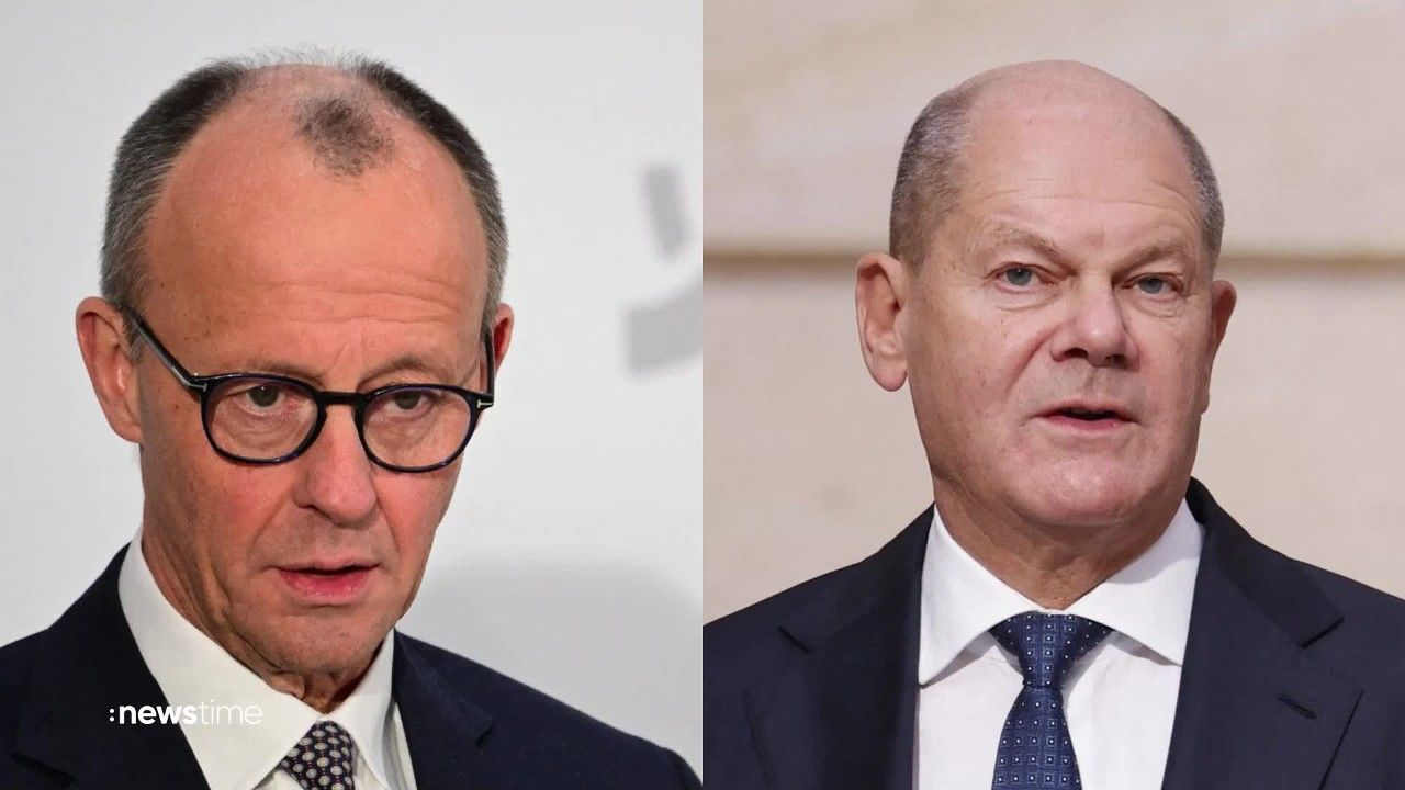 Trump lästert über Scholz und Merz