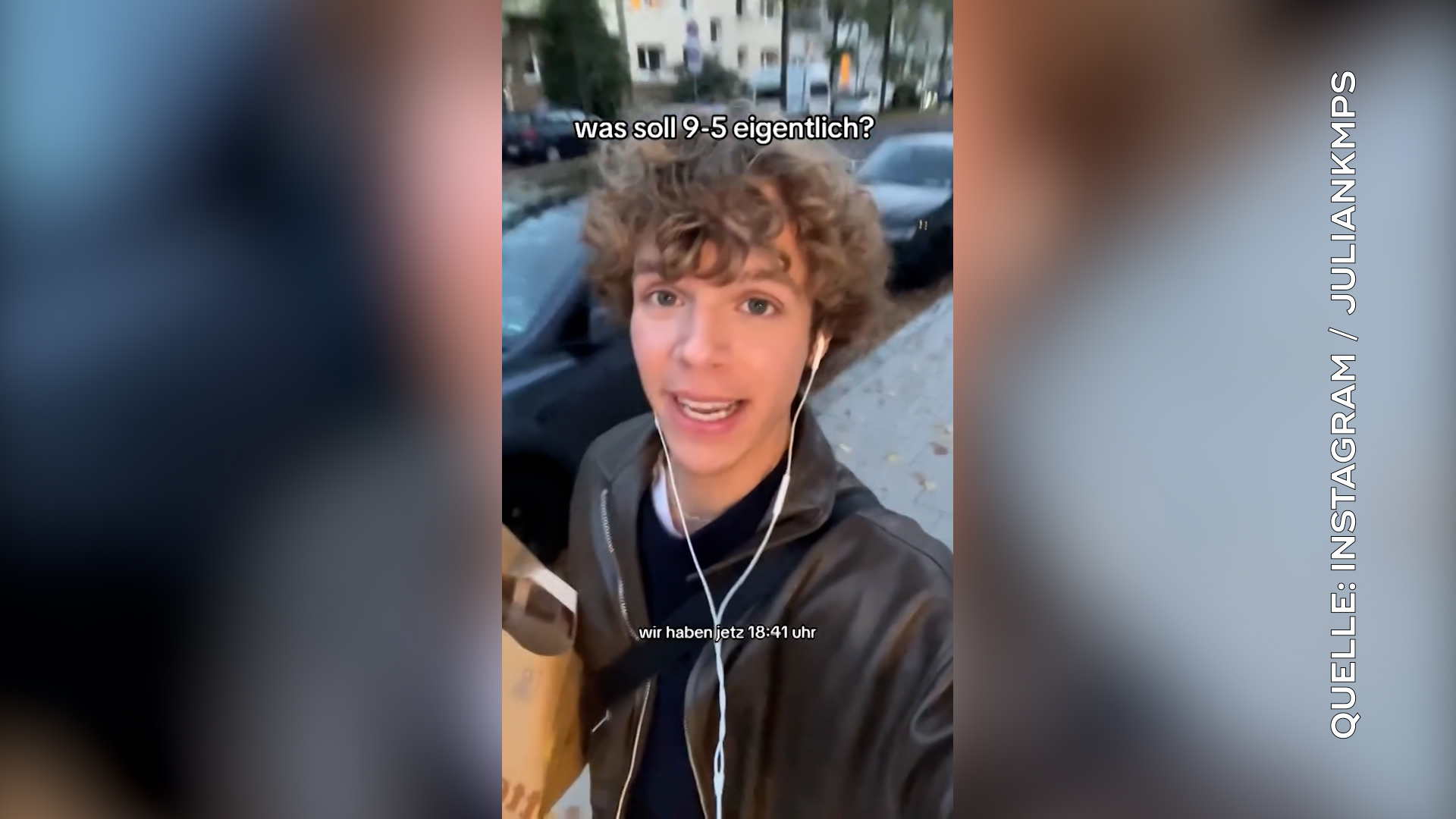 Video: Influencer Kamps kritisiert Vollzeitjob
