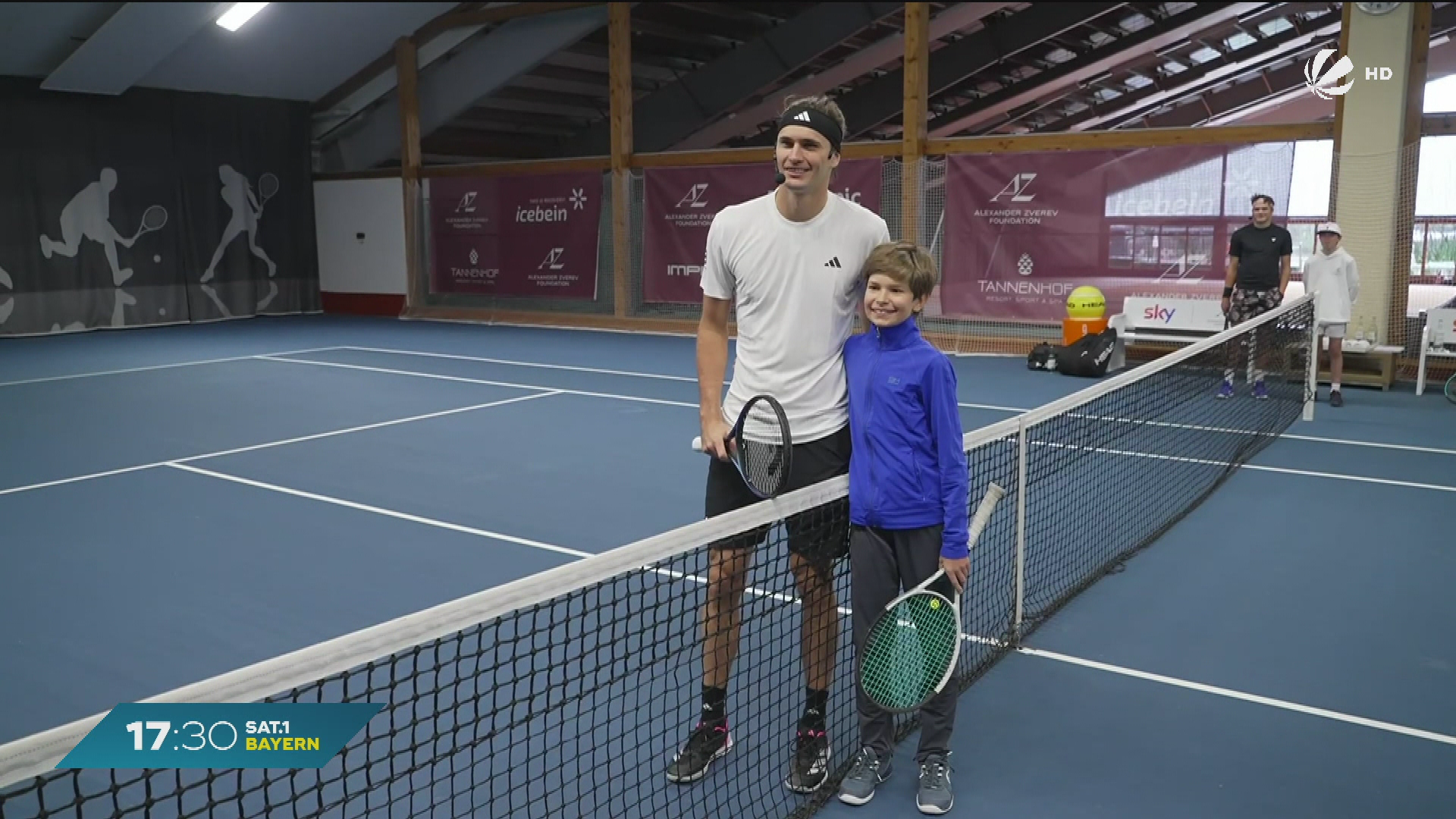 Video: Tennisstar trotz Diabetes: Alexander Zverev mit Stiftung im Allgäu