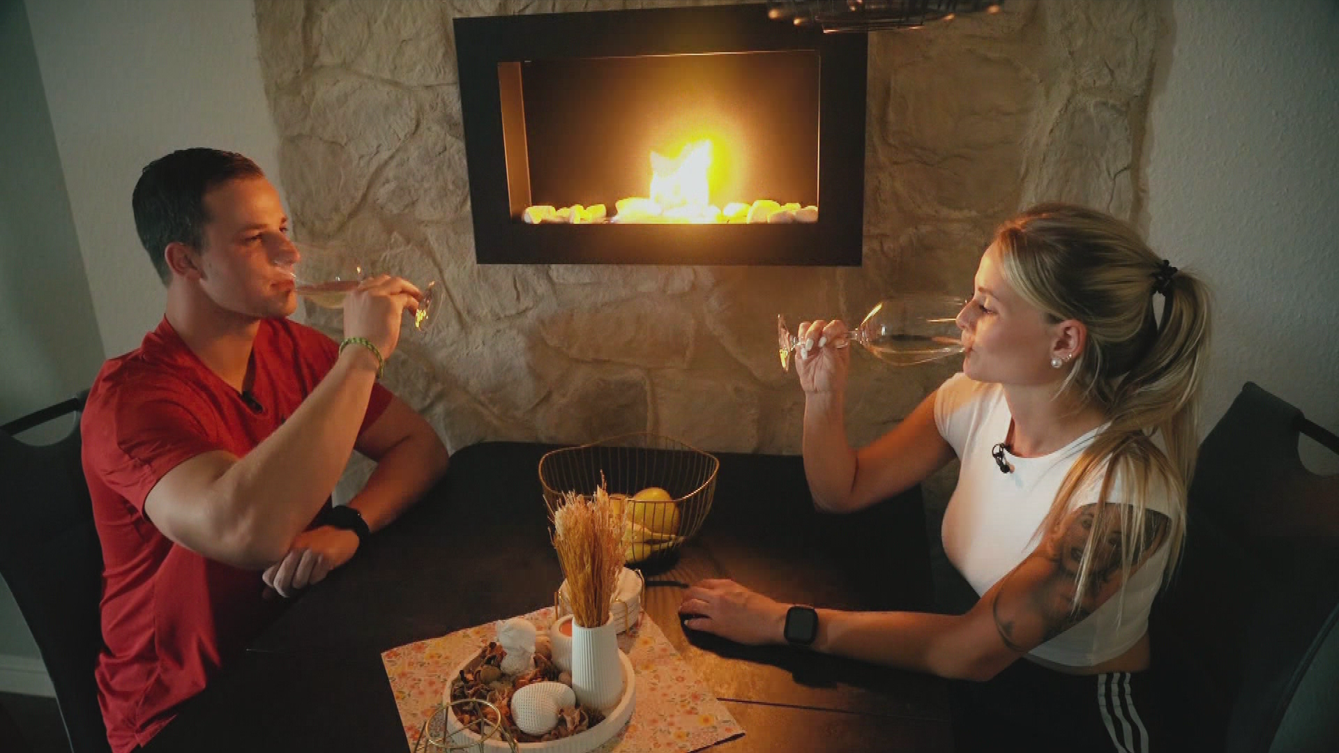 From Gray to Wow: The Stylish DIY Fireplace Wall