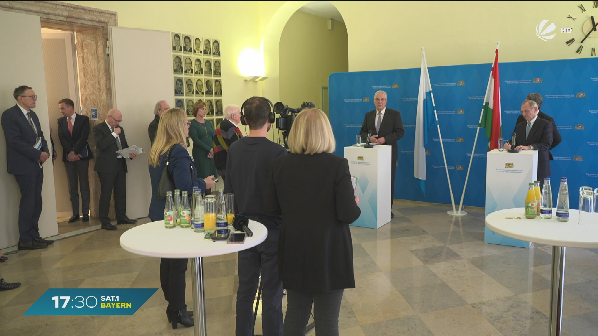 Video: Sicherheit im Fokus: Bayern und Ungarn rücken enger zusammen