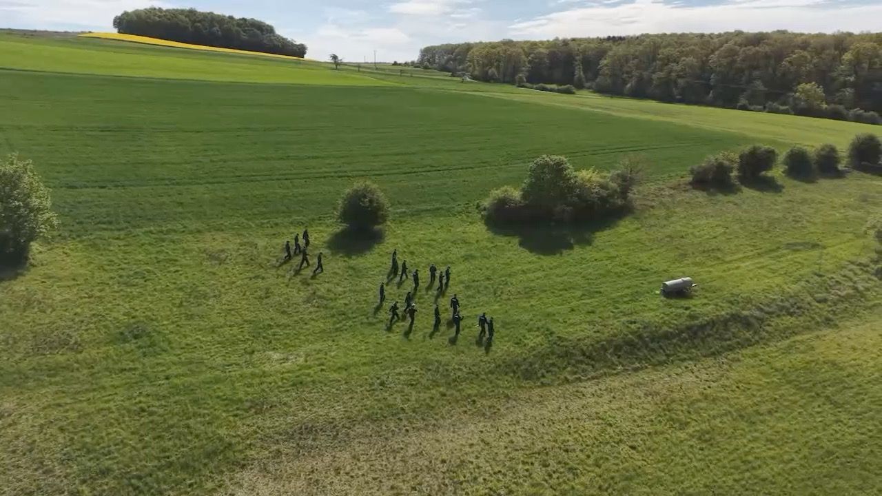 Video: Vermisstenfall in Bayern: Großeinsatz in Dittelbrunn