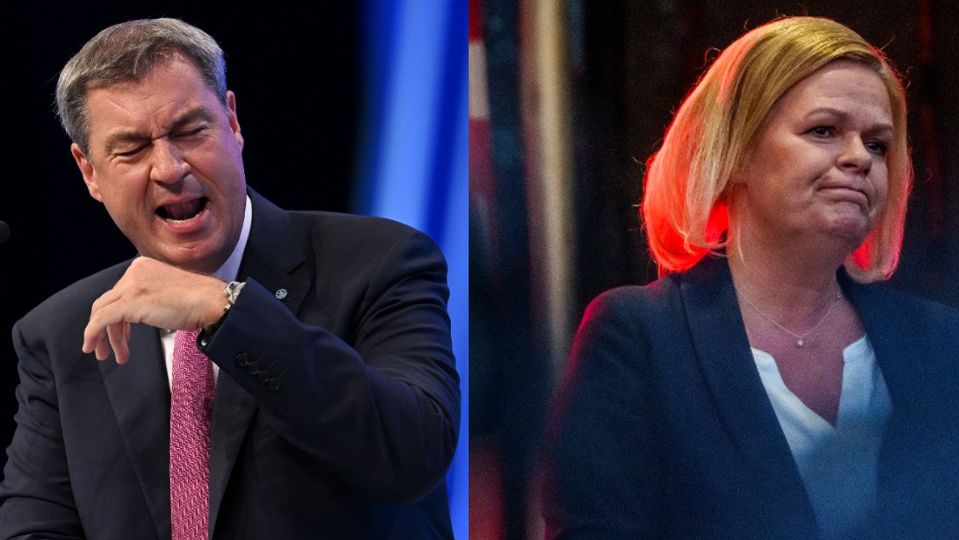 Obergrenze für Flüchtlinge? Söder stichelt bei Anne Will gegen Faeser