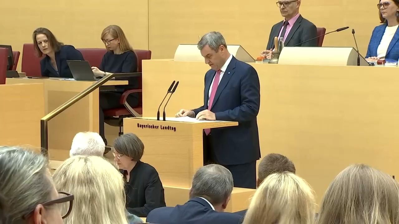 Video: Stilwechsel im Bayerischen Landtag? Söder zeigt sich selbstkritisch