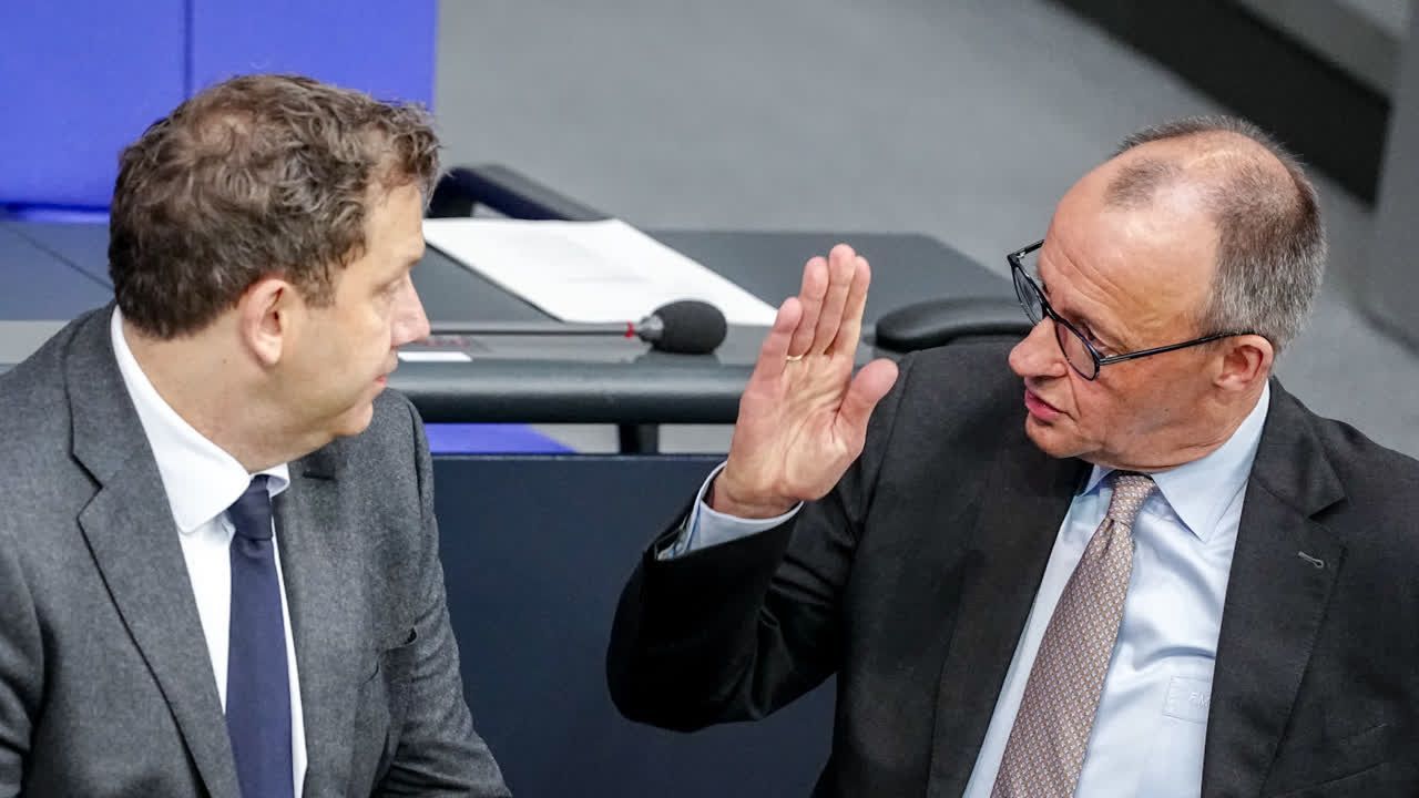 Video: Klingbeil spricht über Streit mit Merz