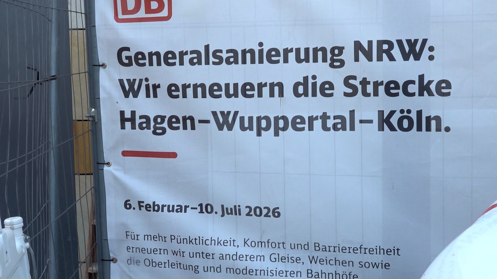 Video: Bahn-Chaos trotz Generalsanierung: Einschränkungen bis September