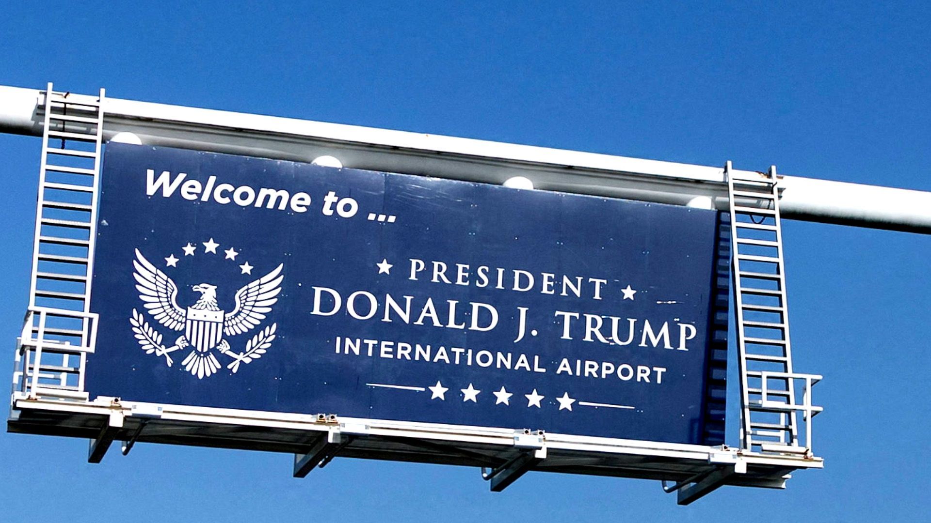 Video: Trump-Airport: Die Ego-Show geht weiter