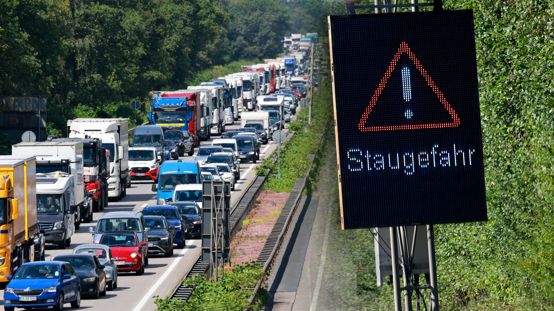 Video: Staugefahr zum Ferien-Höhepunkt