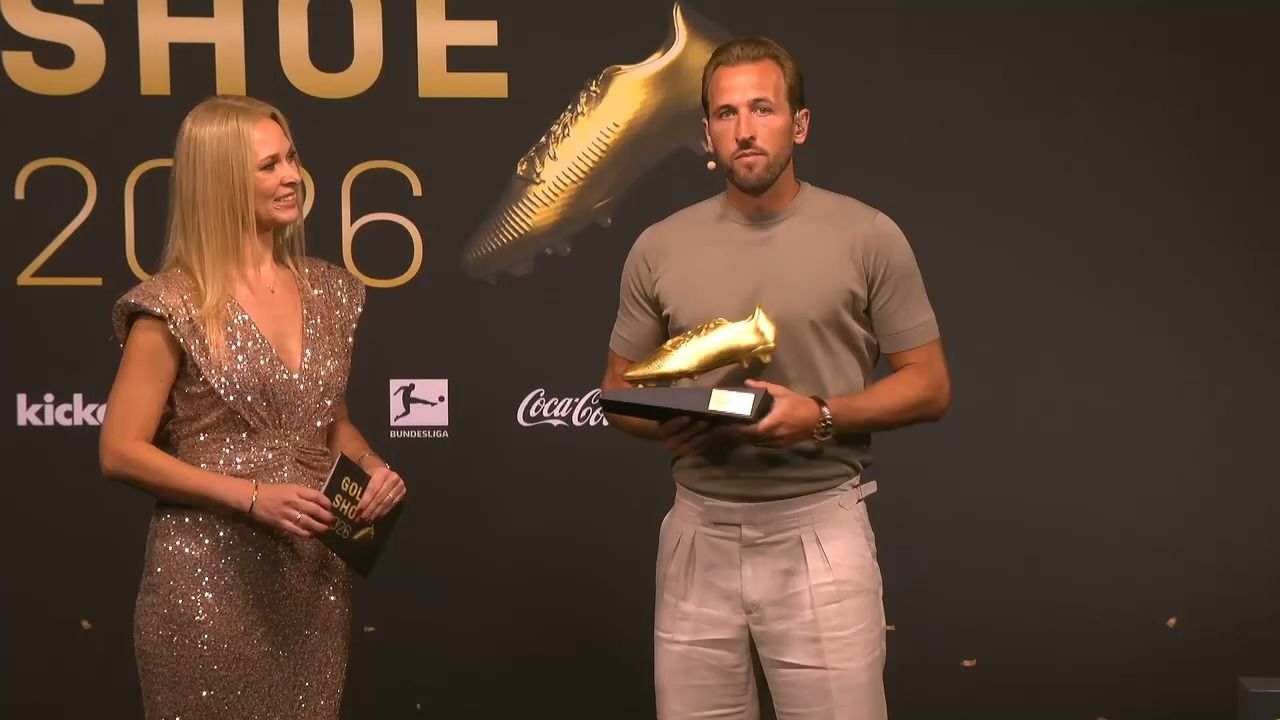 Video: 36 Tore für den FC Bayern: Harry Kane gewinnt erneut Goldenen Schuh