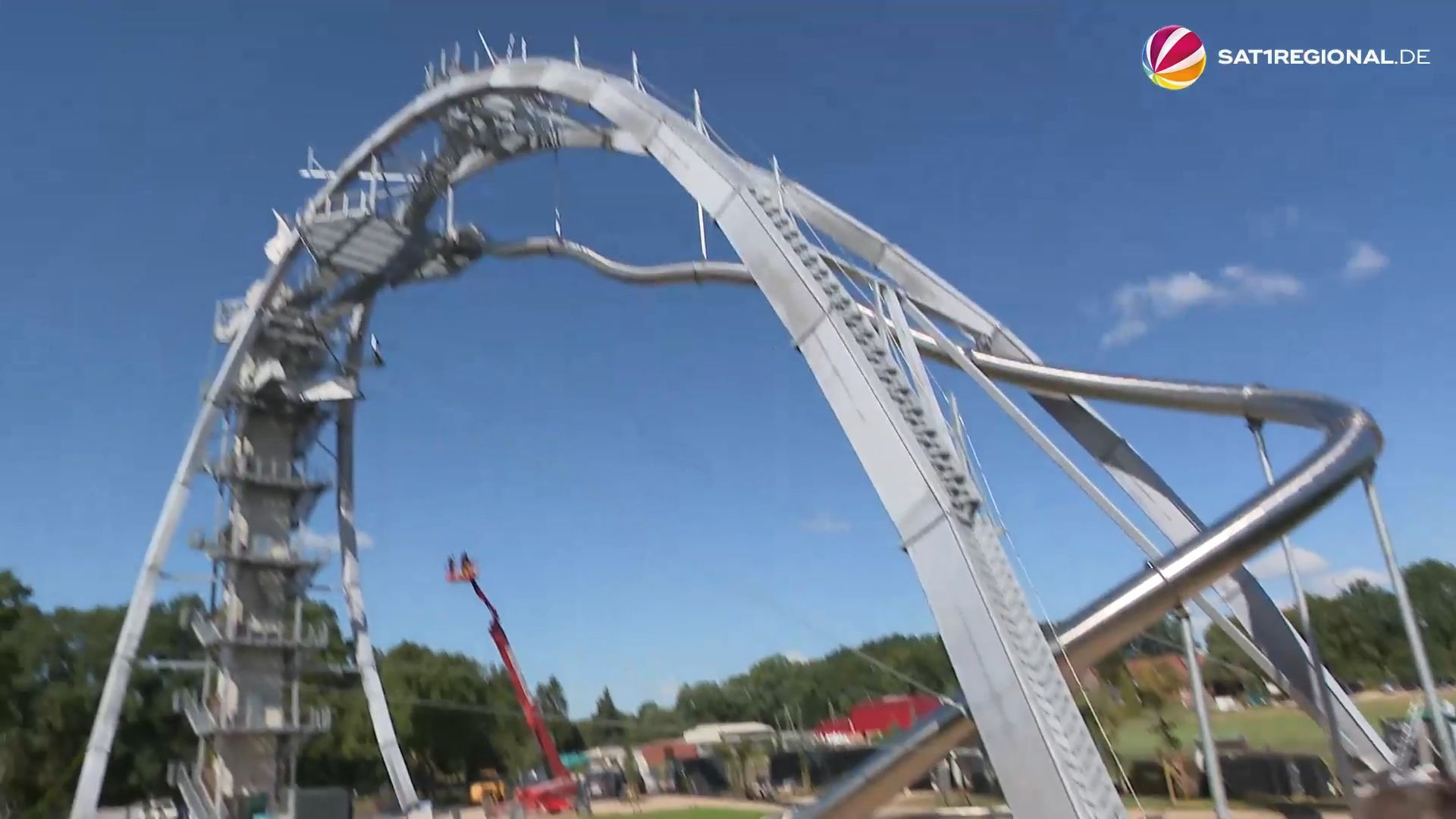 Video: "SkyLoop": Neue Attraktion für Adrenalinjunkies am Steinhuder Meer