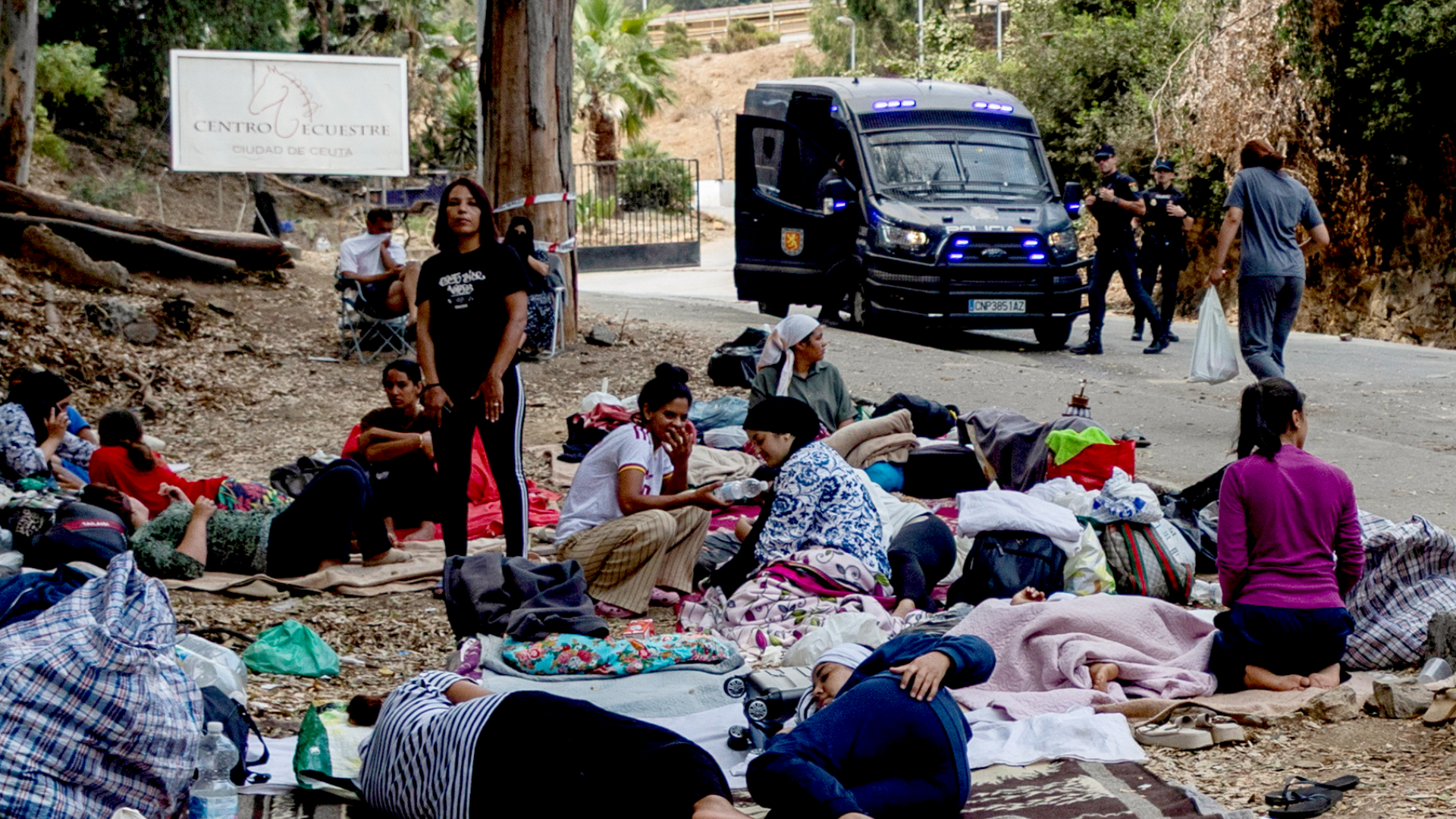 Video: So ist die Lage aktuell in Ceuta