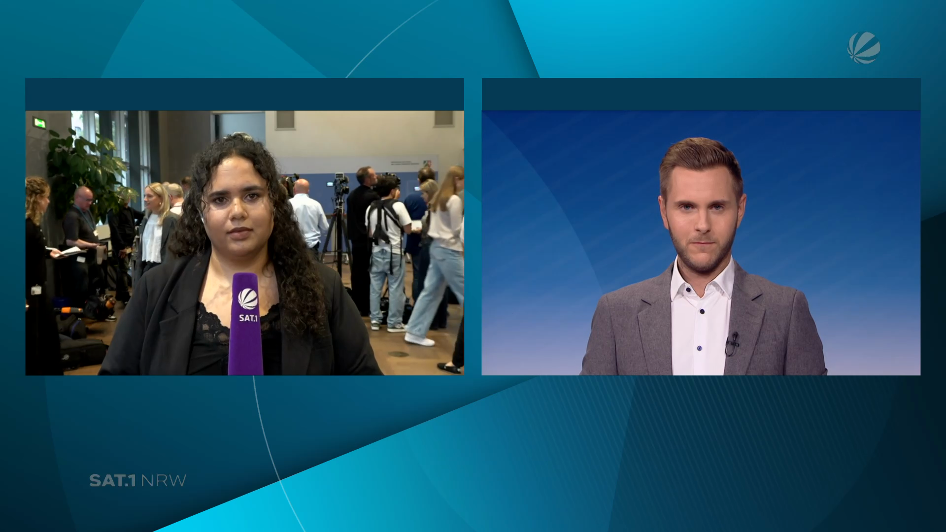 Video: SEK-Einsatz nach Sabotageversuch: Reul und Dobrindt informieren