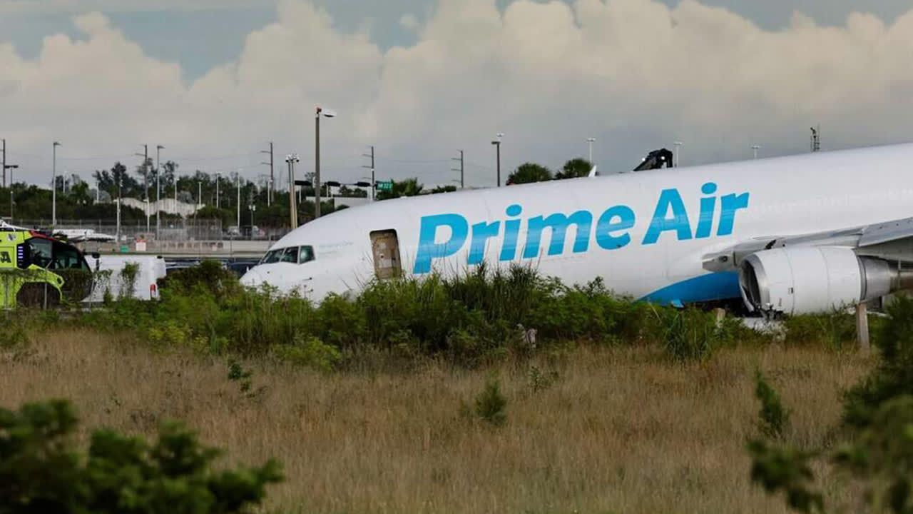 Video: Mindestens fünf Tote bei Unfall mit Amazon-Frachtflugzeug