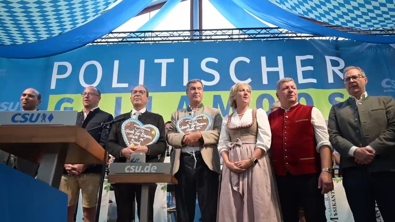 Video: Söder beim Gillamoos: Spitze gegen Bundesregierung?