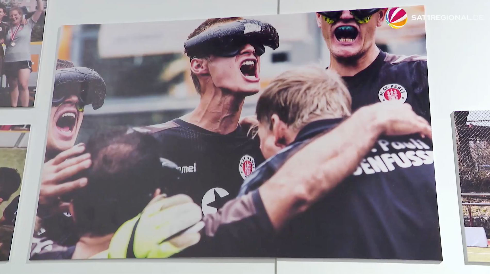 Video: Blindenfußball: Sonderausstellung im FC St. Pauli-Museum