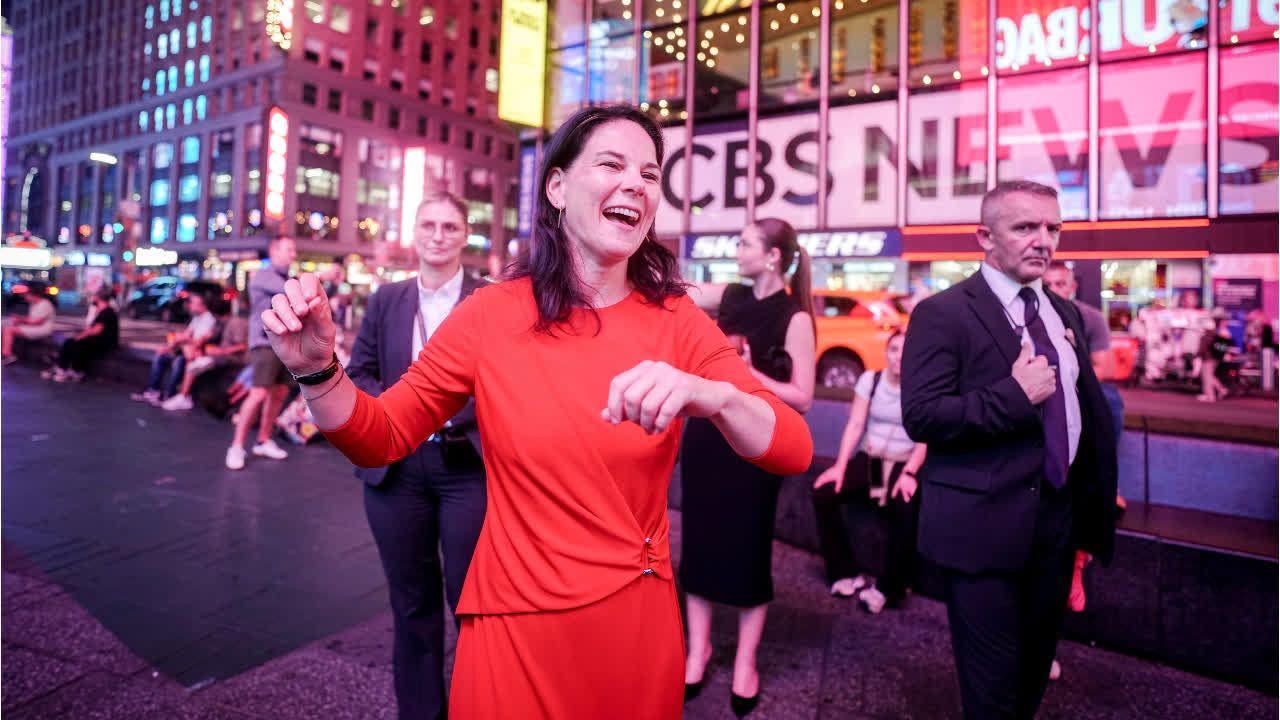 Video: Baerbock: "New York tut mir saugut"