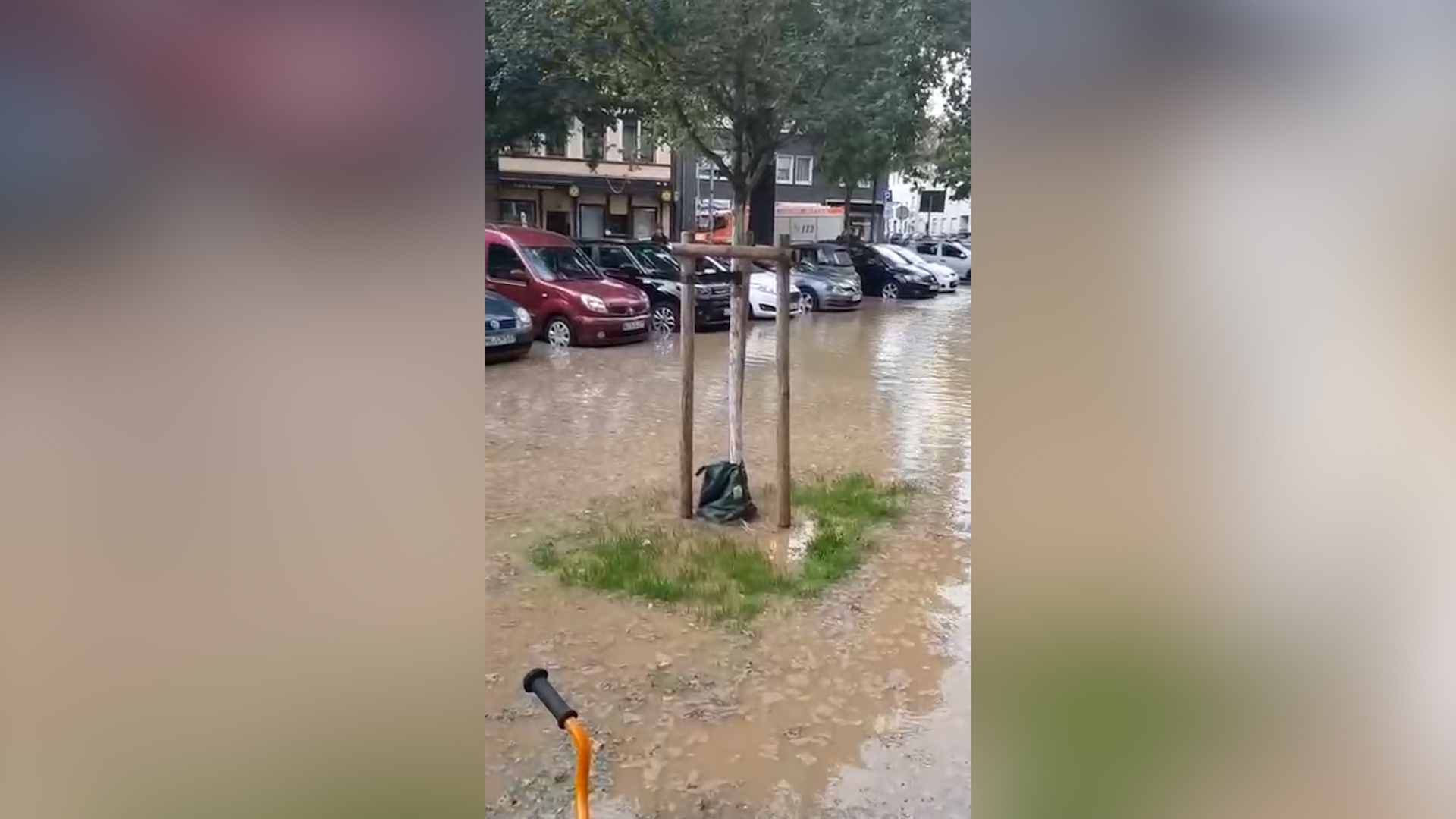 Video: Straße in Witten überflutet