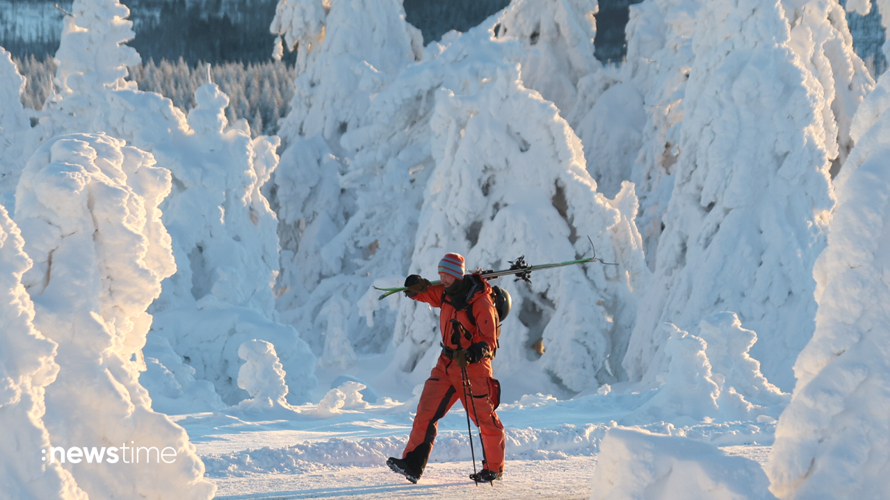 Video: Nach "Elli": Schnee und Eis schmücken Deutschland