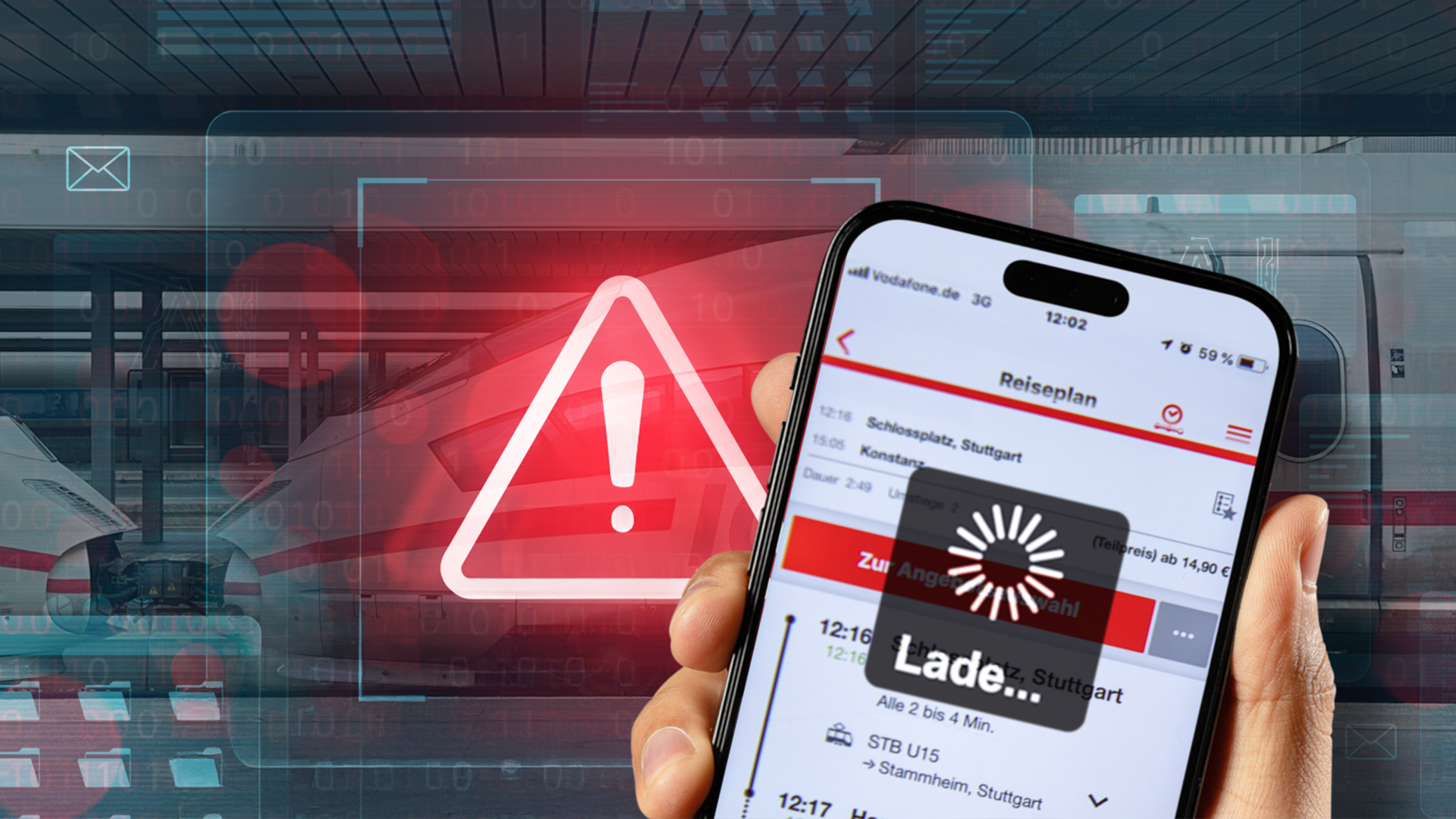 Video: Cyberangriff auf Deutsche Bahn