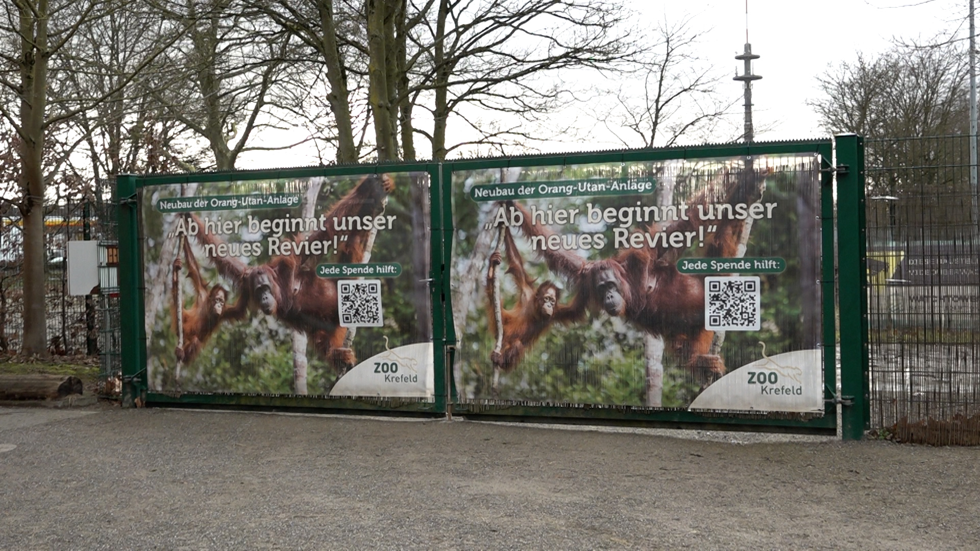 Video: Neubau Orang-Utan Gehege Krefeld