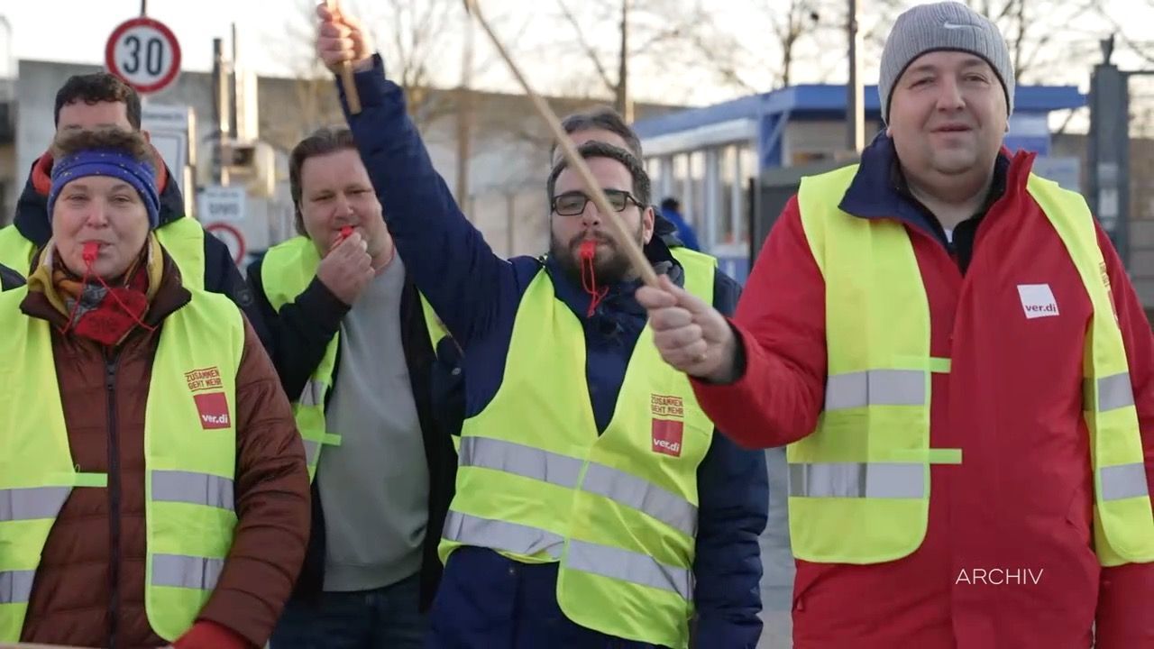 Video: Erneute Streiks im Nahverkehr: Viele Städte in Bayern betroffen