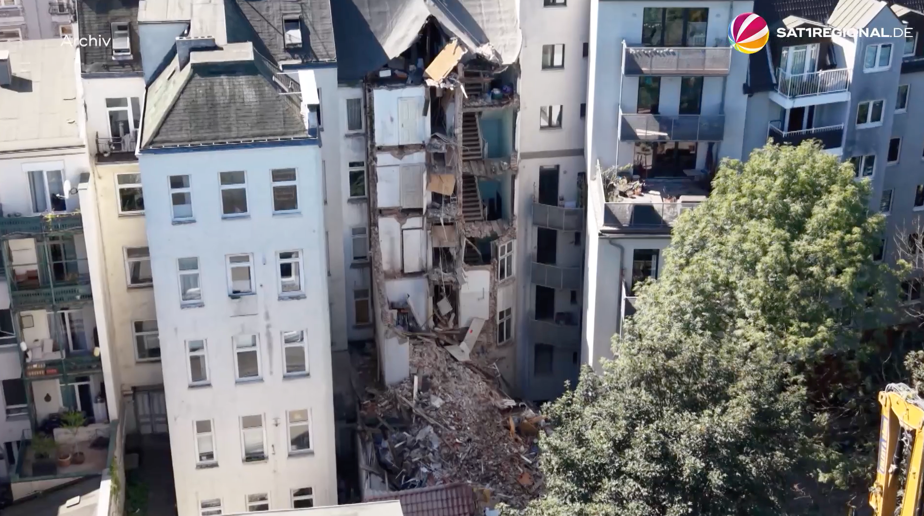 Video: Nach Abriss in Holstenstraße: Mieter warten seit Wochen auf Lösung