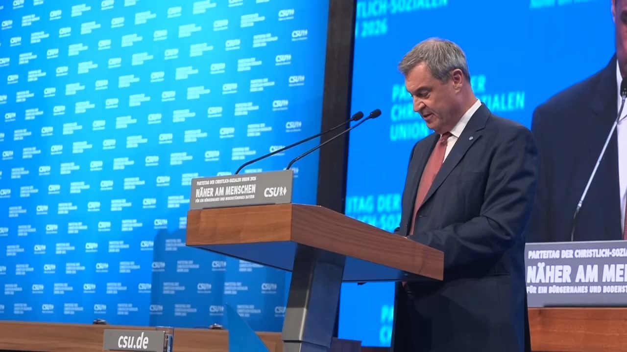 Video: CSU-Parteitag in München: Themen an Tag zwei