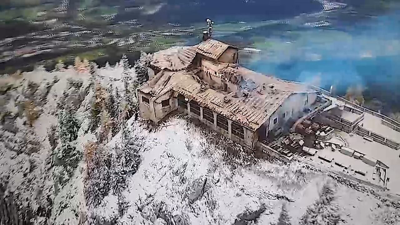 Video: Kehlsteinhaus nach Brand zerstört: Tatverdächtiger festgenommen