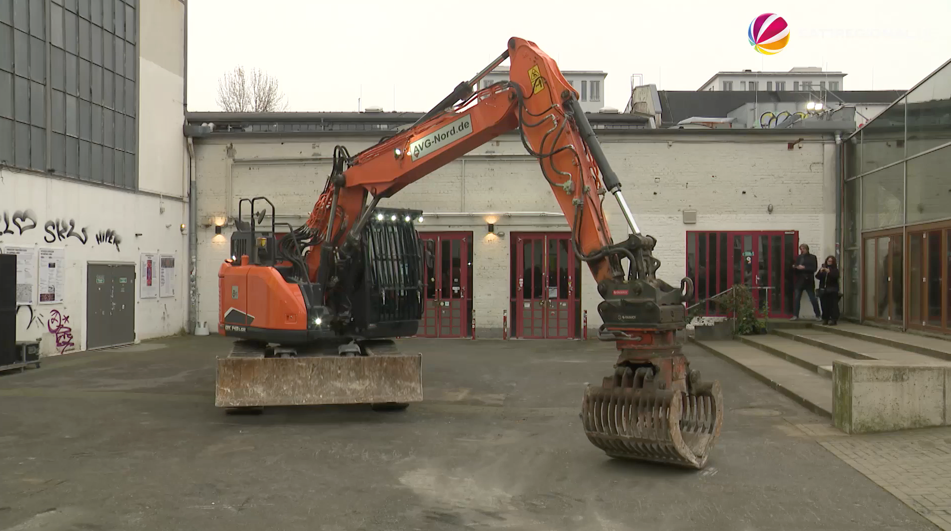 Video: Kulturfabrik Kampnagel in Hamburg wird umgebaut