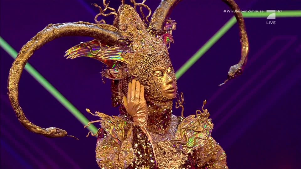 The Masked Singer - Rebecca Immanuel ist die Göttin