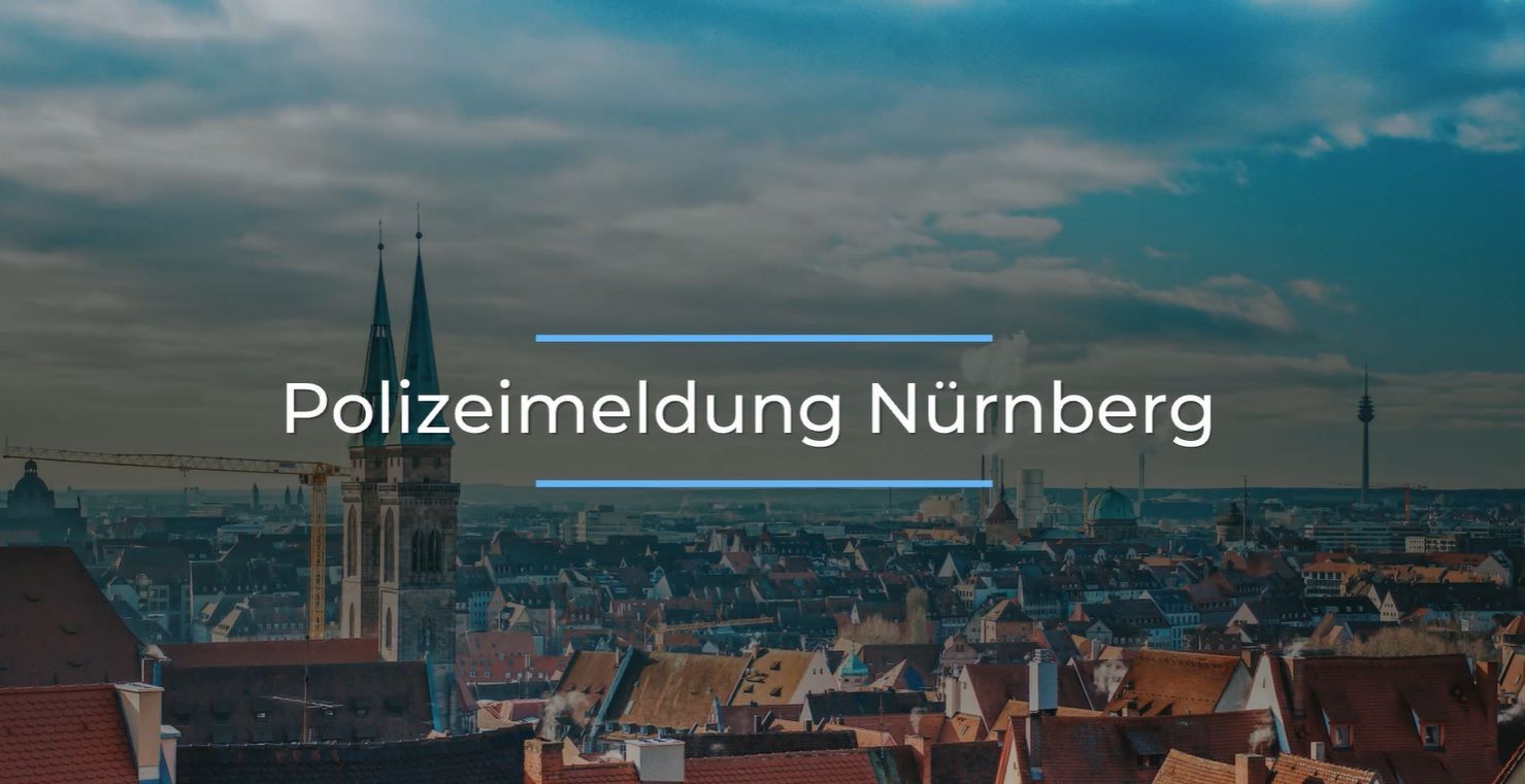 Police report Nuremberg: Men broke into business building - perpetrators arrested
