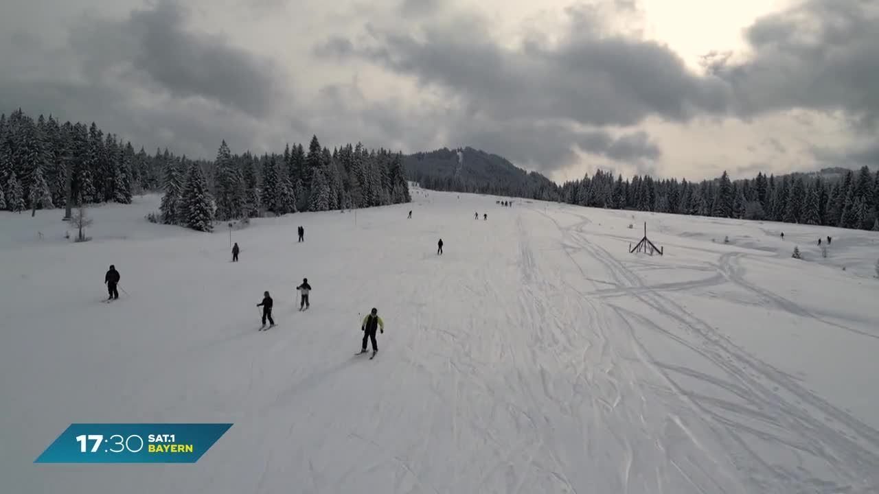 Schneefall in Bayern: Diese Skigebiete öffnen wieder