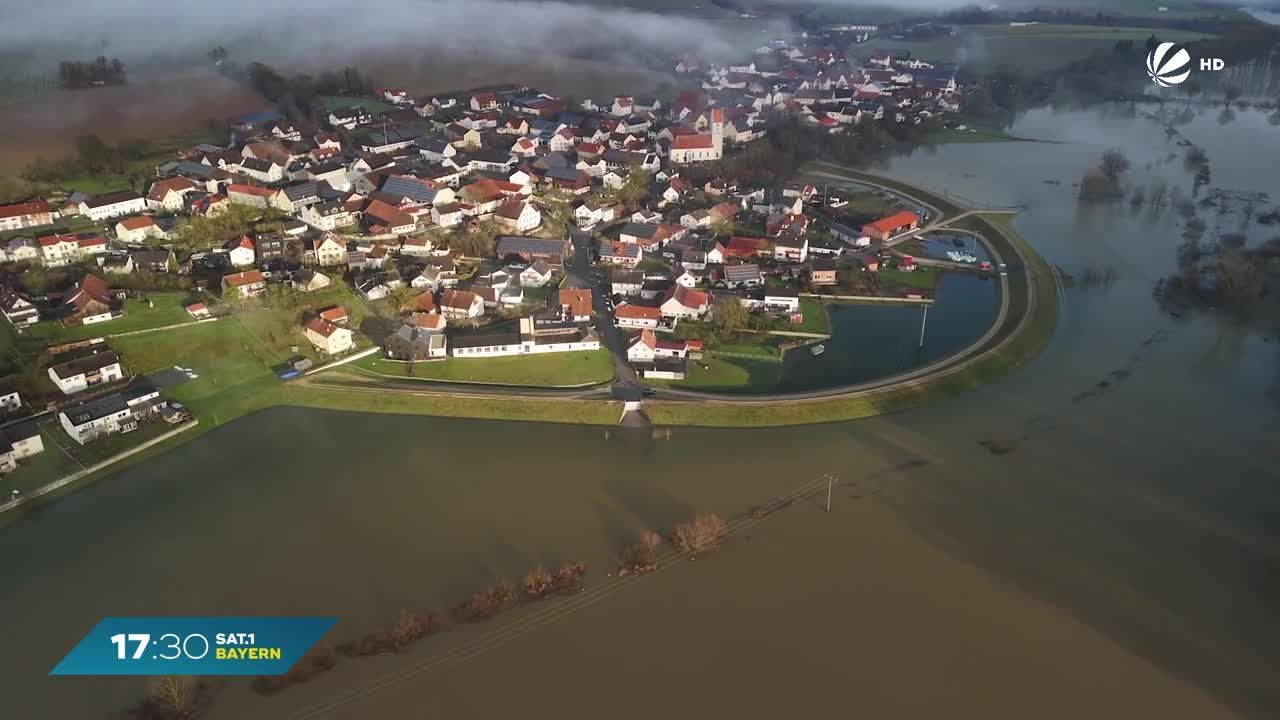 Hochwasser in Bayern: Landesamt für Umwelt gibt Entwarnung