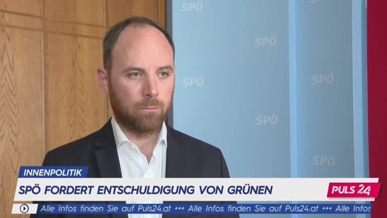 Schilling-Vorwürfe: SPÖ fordert Entschuldigung von Grünen