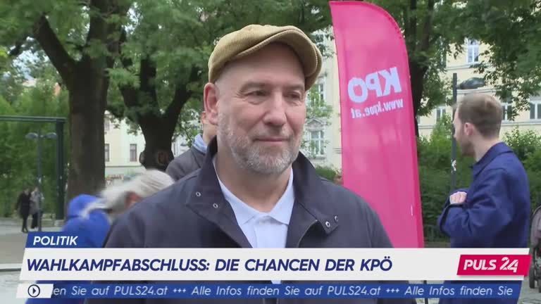 KPÖ-Spitzenkandidat zuversichtlich: "Reicht fürs EU-Parlament"