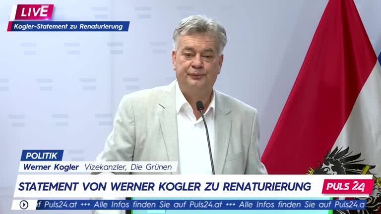 Kogler-Statement zu Koalitionskrise